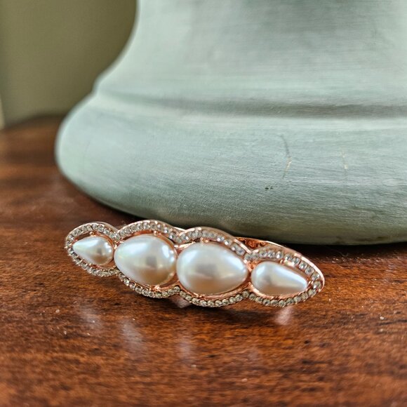 RFM Rose Gold Double Finger Ring - Picture 8 of 15